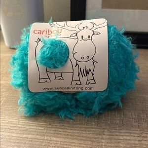 Hikoo Caribou TURQUOISE Yarn,100% Nylon,93 Yards,NEW